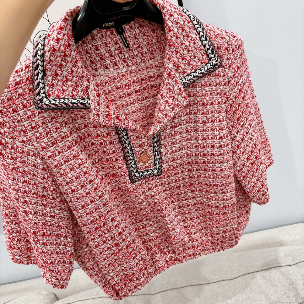 99% NEW MAJE SWEATER, SIZE 1